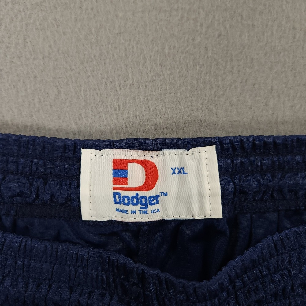 Vintage Dodger Gym Basketball Shorts Mens Size 2XL Blue 90s Made In USA NWT - Picture 2 of 9